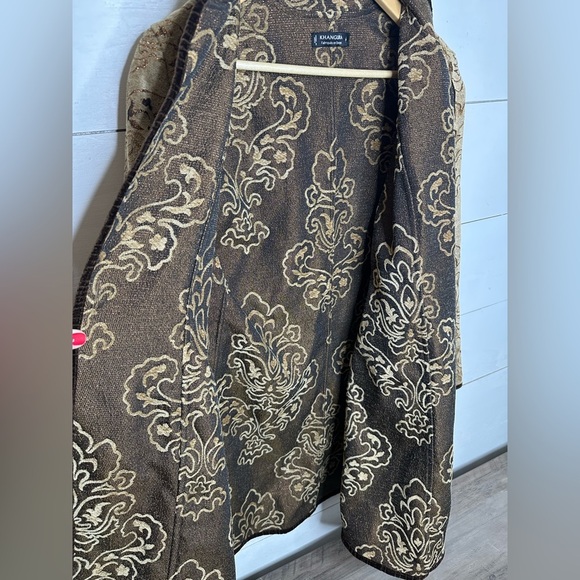 Khangura Women's Signature Tapestry Style Cardigan Brocade Jacket - Size Medium - Picture 9 of 9